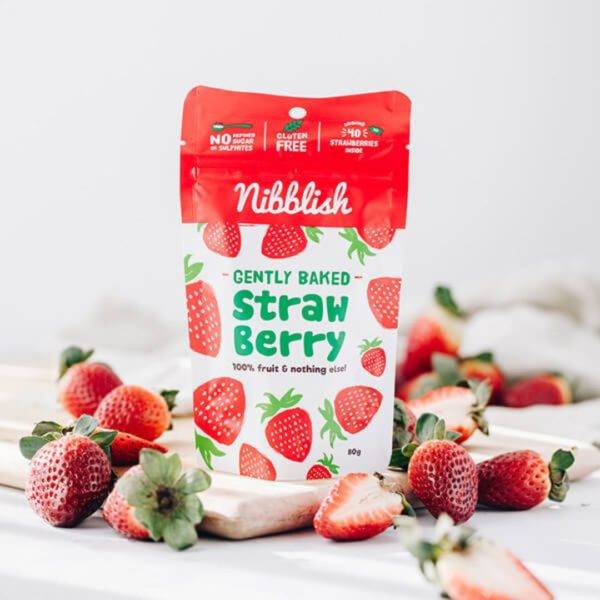 Nibblish Gently Baked Strawberry