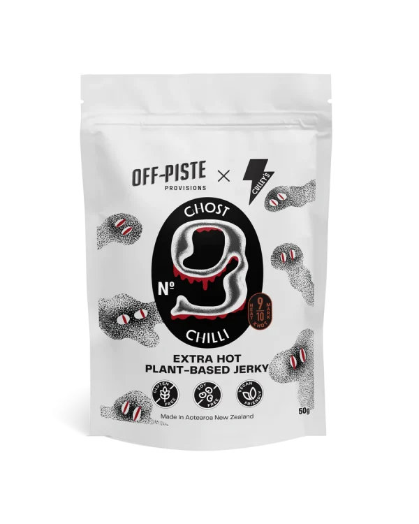 Off Piste Provisions Plant-based jerky with Culley's Ghost Chilli
