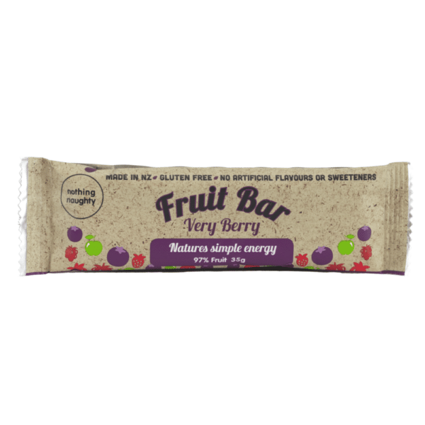 Nothing Naughty Very Berry Fruit Bar